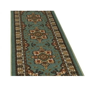 Home Fashion.Cl - Alfodia Alfombra Pasillo Verde 70 Cm X 3 Metros Con Goma Sin Overlock