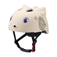 Magideal - Casco De Bicicleta Para Niños Casco De Bicicleta Para Niños Y Niñas Bonito Casco De Ciclismo Ligero Y Protector Casco De Bicicleta Para Niños Para Múl Dinosaurio De 51 A 54Cm