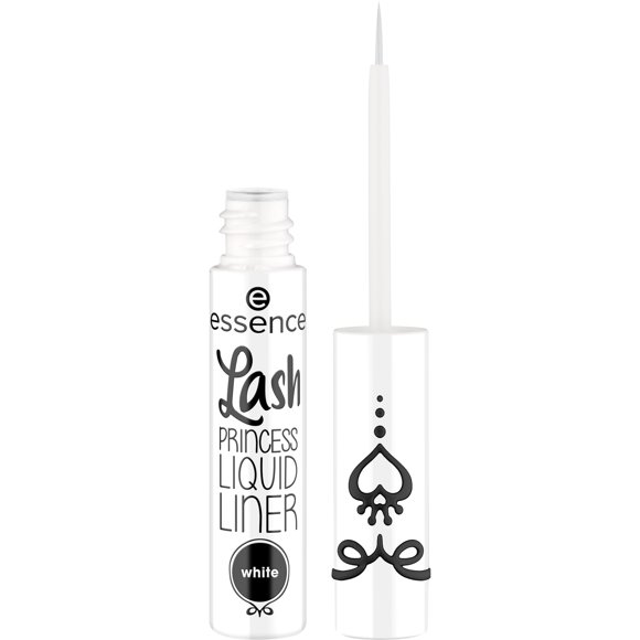 Delineador líquido Essence Lash Princess blanco de larga duración