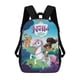 thumbnail image 1 of Nella la Princesa Caballero-theme Backpack, Campus style schoolbag Bookbag with Adjustable Shoulder Straps And Large Zip Compartment, Unisex Travel Bags., 1 of 6