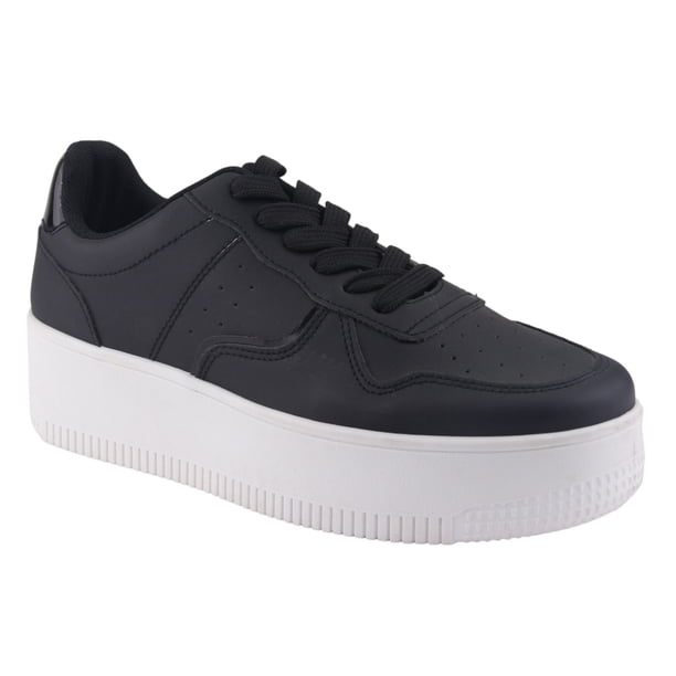 Zapatilla Chalada Mujer Metta-3 Negro Moda