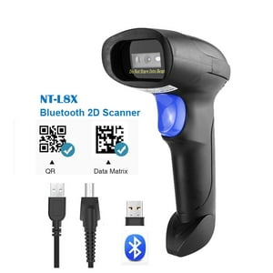 Lector De Código De Barras, Qr, Pdf417 Bluetooth 2D Netum L8Bl