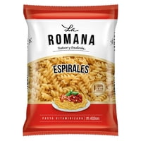 Fideo Pasta Espirales Bolsa 400 G La Romana