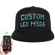thumbnail image 1 of Gorra LED MasterAkoh Bluetooth Personalizable Negra (1 unidad), 1 of 6