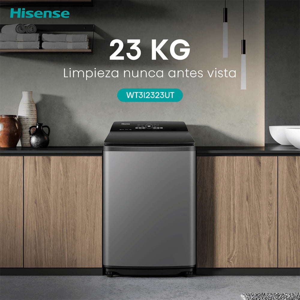 Hisense WT3I2323UT 23 kg Titanium Grey, foto 8