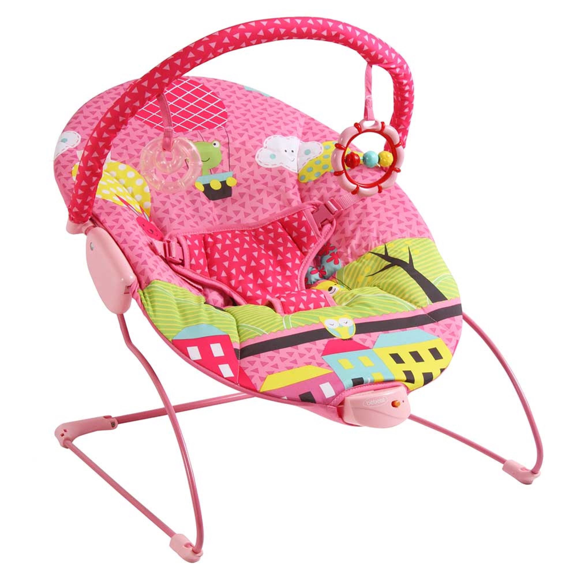 Silla Nido 6787 Bouncer Vibrador Rosado