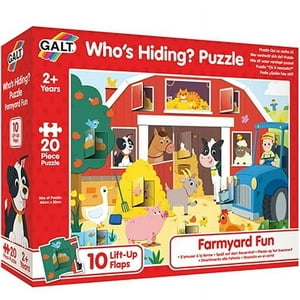 Galt - Puzzle Rompezabezas De Ventanas De Animales De Granja