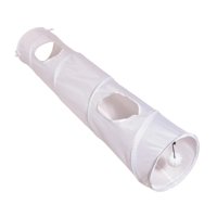 Magideal - Tubo De Túnel Para Gatitos, Túneles Para Gatos, Persecución Para Correr, Plegable Con Juguete Interactivo Con Pelota De Juego, Túnel Para Gatos Domést Forma Recta