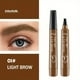 thumbnail image 3 of 4 Split Tip Water Eyebrow Pencil, Long Lasting Waterproof, Simulated Natural Vivid Eyebrow , Clear Texture, No Decolorize Eyebrow Pen, 3 of 3