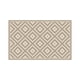 thumbnail image 1 of Alfombra living y terraza Rombos Ceniza 140x180Cm, 1 of 3