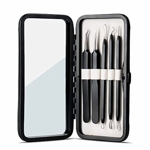 Set de Herramientas para el Cuidado de la Piel Pete & Pedro Removedor de Acné y Puntos Negros