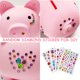 thumbnail image 5 of Piggy Bank PJDRLLC de plástico irrompible para niños de 2 a 7 años, color rosa, 5 of 6