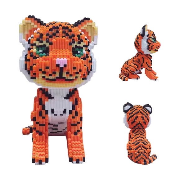 Set de bloques de construcción APENGBAOL Creator Tigre con 6488 piezas