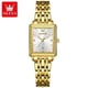 thumbnail image 1 of Reloj de Mujer Elegante Rectangular de Acero Inoxidable con Movimiento de Cuarzo, Calendario, 1 of 3
