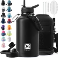 Botella De Agua Dysanky Con Aislamiento De Acero Inoxidable De 1,9 L Con Accesorios