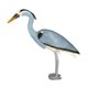 thumbnail image 1 of Estatua De Jardín Con Se?uelo De Garza Azul, Escultura De Animales Para Patio, Cascada, Porche, 1 of 5