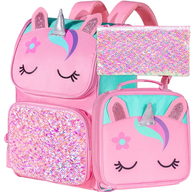 3PCS Dinosaur Backpack for Boys, 16”Kids Bookbag with Lunch Box, School Bag for Elementary Toddler