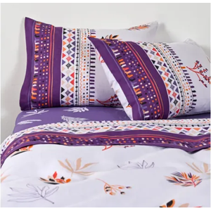 Genérico - Sabanas Af Cannon 1 Plaza 144 Hilos Diseño Lavander