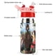 thumbnail image 3 of El castillo en el cieloBotella de Agua con Tapa Pop Top de Un Toque, Acero Inoxidable, a Prueba de Fugas, para Deportes, Botella Infantil rosa 12 oz, 3 of 6