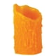 thumbnail image 1 of Funda de vela Meyda Tiffany de poliresina, 3 de ancho x 5 de alto, color ámbar, 1 of 1