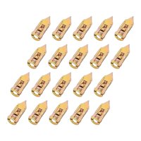 Ioensy - Anclajes De Expansión De Yeso Para Pared Seca, 20 Piezas, Para Fijar Las Piezas Decorativas, 1,2 Cm X 3Cm