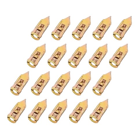 Ioensy - Anclajes De Expansión De Yeso Para Pared Seca, 20 Piezas, Para Fijar Las Piezas Decorativas, 1,2 Cm X 3Cm