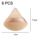 thumbnail image 2 of Borla de polvos faciales, borla de maquillaje triangular suave para polvos sueltos, polvos minerales, polvos corporales, 2 of 5