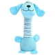 thumbnail image 1 of Juguete Peluche Cuello Largo Para Mascotas Perrito Celeste, 1 of 3