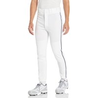 Pantalón Mizuno Premier Piped Para Hombre, Blanco-Azul Marino, Talla L