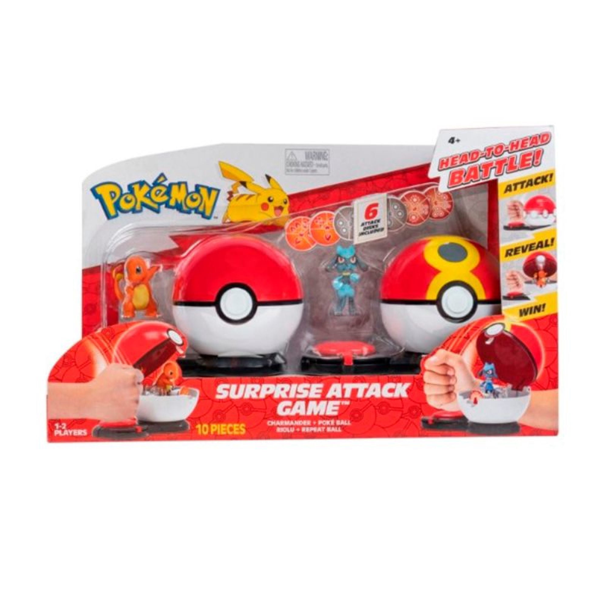 Playset Pokemon Ataque Sorpresa Doble