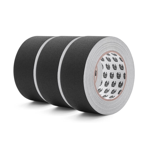 Gaffers Tape Bates, tela negra recubierta de polietileno de 5 cm x 21 m
