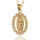 thumbnail image 1 of Gorgeous Women's Copper Virgin Mary Pendant Necklace - Perfect Holiday Gift for Believers!, 1 of 5