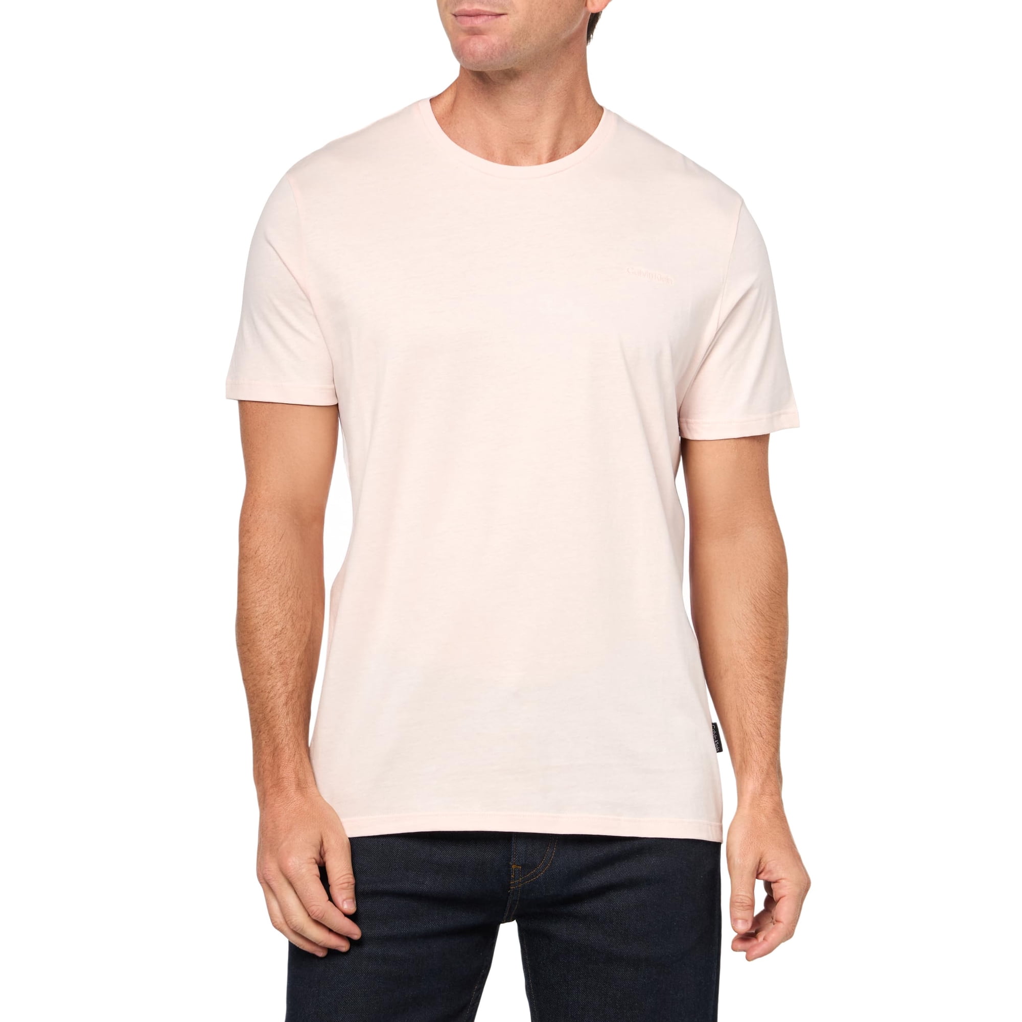 Remera Calvin Klein Para Hombre Liquid Touch Rosa Cristal