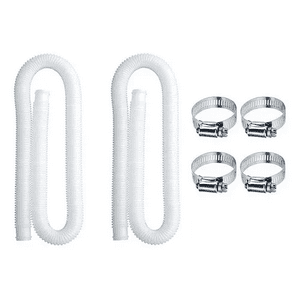 Genérico - 2 Und Pack Manguera Filtro Piscina Para Intex Bestway 150Cm Blanco
