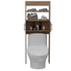 thumbnail image 2 of Estante De Baño 2 Puertas 160x62,4x20,3 Cm Café Claro, 2 of 7