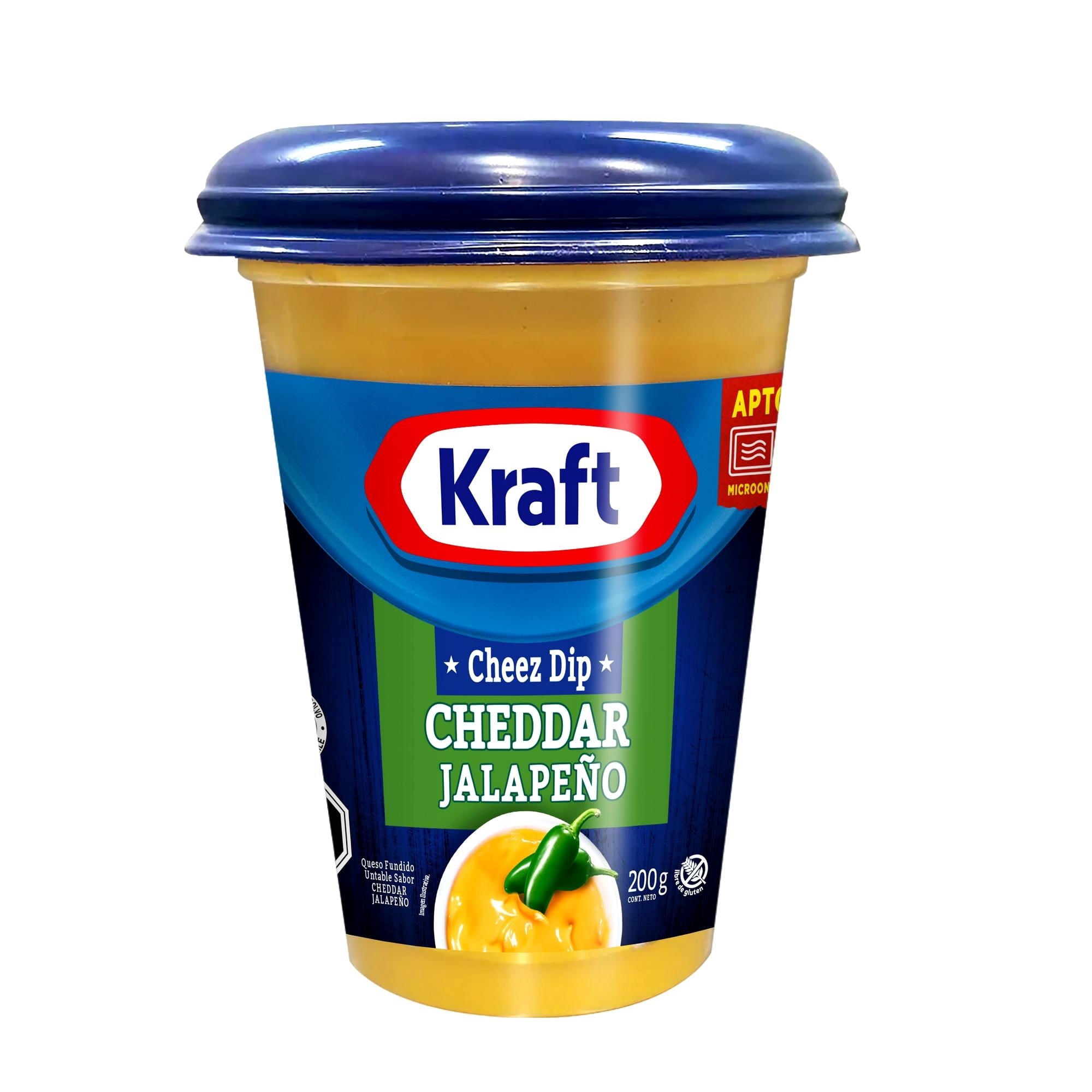 Queso Untable Cheddar Jalapeño Kraft