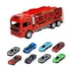 thumbnail image 1 of Camión De Juguete Plegable Para Niños Con 6 Coches De Carreras Para Niños Pequeños De 2, 3, 4, 5 Y 6 Años, Color Rojo, 1 of 3