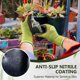 thumbnail image 4 of Guantes de jardinería COOLJOB de bambú con pantalla táctil, 2 pares, talla L, 4 of 7