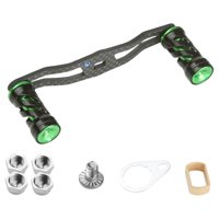 Ioensy - Repuesto Para Carrete De Baitcasting, Equipo De Pesca, Perilla De Metal, Manivela Para Carrete De Pesca, Color Verde