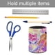thumbnail image 5 of Club Winx-theme Cylinder Pen Holder Pencil Organizer with Flannel Lining PVC Leather Material Cardboard Base for study work 10*8CM, 5 of 6