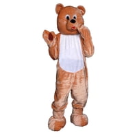 Disfraz De Mascota Dress Up America, Oso De Peluche Para Adultos