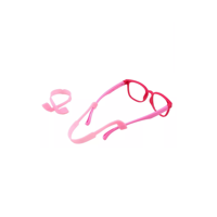 Genérico - Correas Straps Elásticas Sujetador Lentes Niños (4-Pack), Color Negro