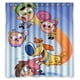thumbnail image 1 of Cortina de ducha de Los Padrinos Mágicos, juego de cortina de baño con ganchos, tamaño 66 x 72 pulgadas, 1 of 3