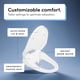 thumbnail image 4 of Asiento de bidé inteligente TUSHY Aura con control de temperatura y secador, 4 of 9