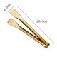 thumbnail image 2 of Pinzas de alimentos CLWXHS 28,5 cm doradas – juego de 2, acero inoxidable, 2 of 6