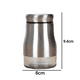 thumbnail image 2 of Salero y pimentero de acero inoxidable con fondo de cristal, accesorios de cocina modernos, 2 of 5