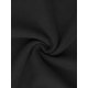 thumbnail image 5 of INSPIRE CHIC Ropa Interior Térmica para Mujeres con Agujeros para Pulgares Capa Básica de Forro Polar Manga Larga Long Johns Cuello Simulado Cruzado para Invierno Frío M Negro, 5 of 6