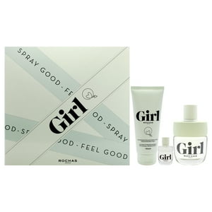 Rochas - Girl De Para Mujer - Set De Regalo Edt Spray, Body Wash, Edt Spray