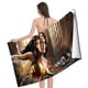 thumbnail image 4 of Mujer Maravilla Toalla de playa de secado rápido con diseño temático, regalo para mujeres y niñas, ideal para cumpleaños, fans, amantes de la música, uso en la playa o al aire libre, 78 × 160 cm, 4 of 6