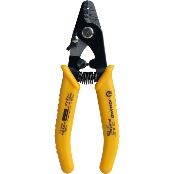 Peladora de fibra óptica Jonard Tools JIC-375 con tres orificios, 6 cm